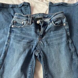 American Eagle Outfitters Blue Straight Leg Jeans